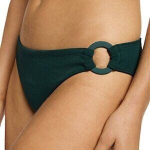 Jets Ring Side Hipster Swimwear Bikini Bottom Size 12 US / 16 AUS Forest Green